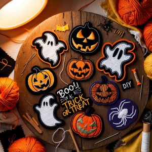 Halloween patches