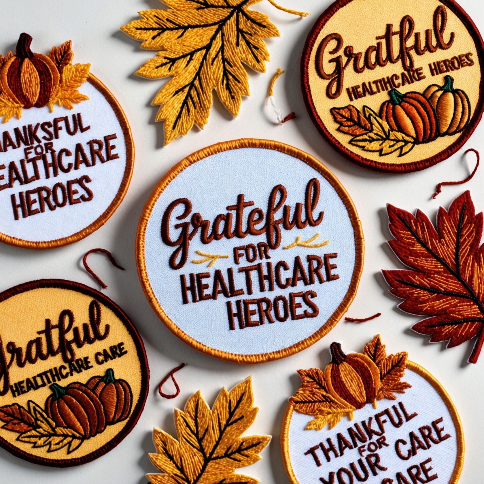 custom Thanksgiving patches