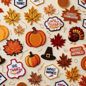 custom Thanksgiving patches